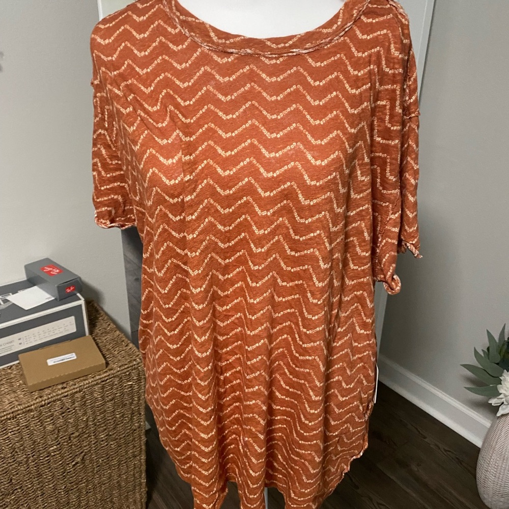 Free People flowy shirt